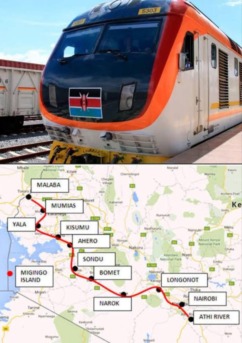 iam_mishe's tweet photo. If cargo transport from Mombasa to Malaba shifts to SGR. Many towns will go down others will rise. https://t.co/mPg4K7SU8K