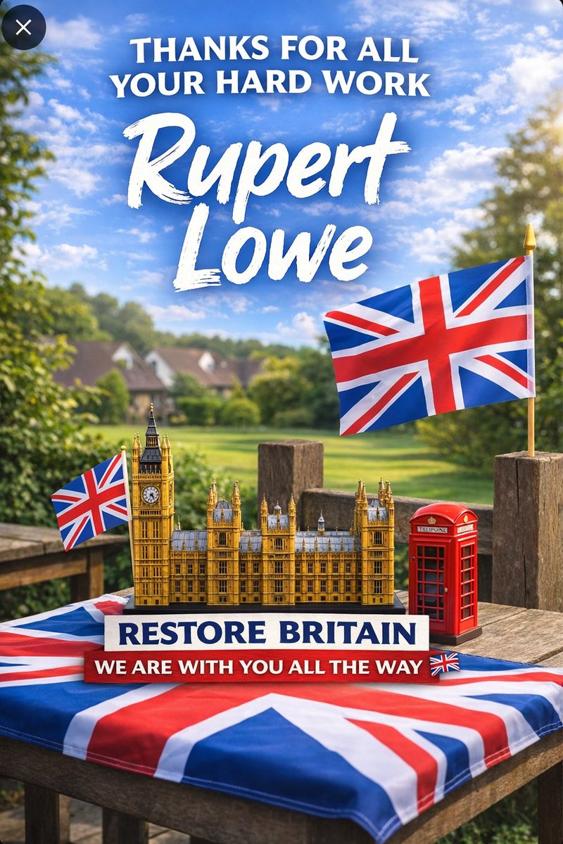 Tom | Restore Britain 🇬🇧 tweet media