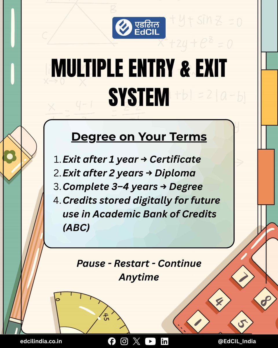 EdCIL India Limited tweet media