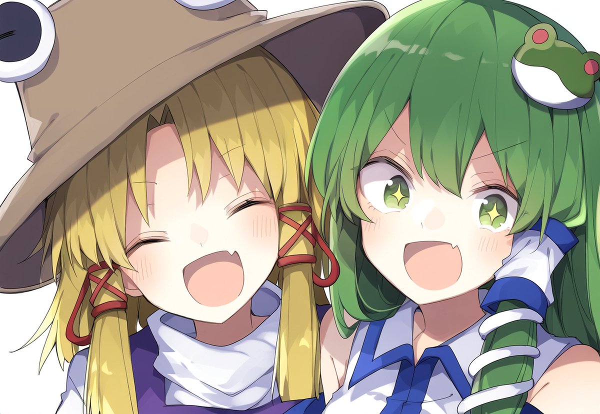 宗教勧誘
#東方project 
#東風谷早苗 #洩矢諏訪子