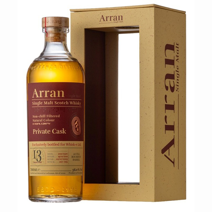 sasesaketen's tweet image. アラン蒸留所より🆕🆕🆕

★限定219本★
『アラン2013 バーボンバレル』700ML21,560円

アランのフルーティさが開花したおすすめのシングルカスク！
ファーストフィル　バーボンバレルの13年熟成でカスクストレングスでボトリングしました。

sasesaketen.com/products/detai…

＃アラン　＃シングルモルト
