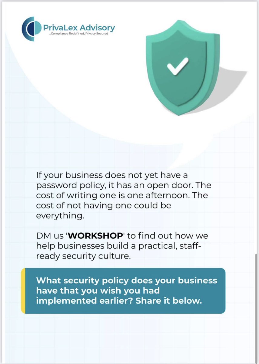 PrivaLex Advisory tweet media