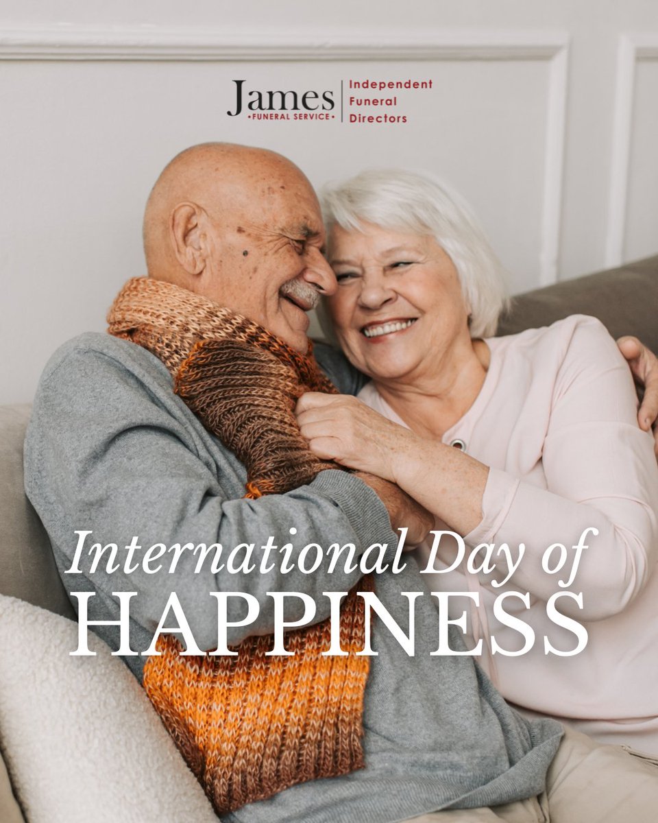 JamesFunerals's tweet photo. Today is a gentle reminder to look after yourself and check in on those around you. Even small moments of positivity can make a difference 💜

#InternationalDayOfHappiness #JamesFuneralService https://t.co/qc8yAQYp9y