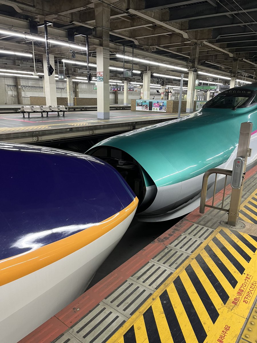 takkin_engine_d's tweet photo. つばさ149号+やまびこ149号
E8系G15+E5系U36
#つばさ149号
#やまびこ149号
#E8系
#G15
#E5系
#U36
#東北新幹線
#山形新幹線 https://t.co/C4mTjhLILO