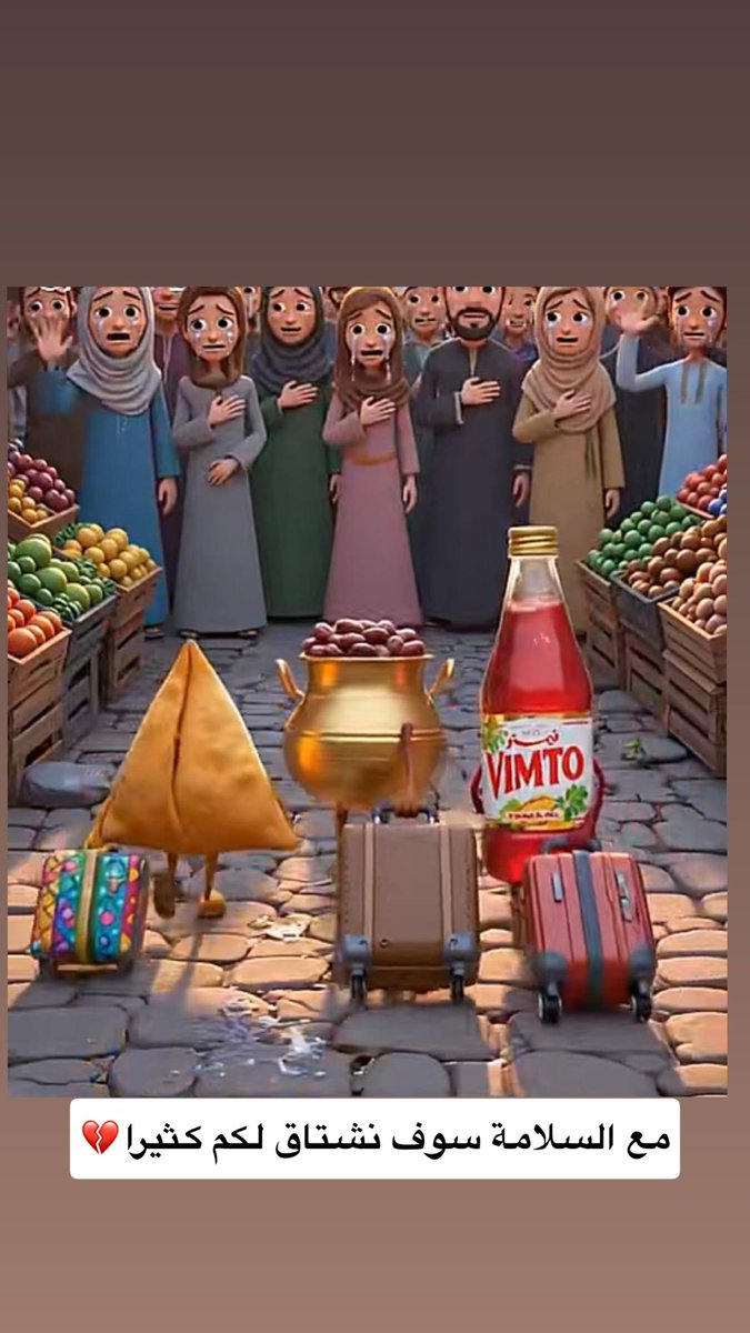 مع السلامة سوف نشتاق لكم كثيراً 

 وداعاً .. !! 

🌺 #شهر_رمضان_المبارك١٤٤٧هـ 🌺
