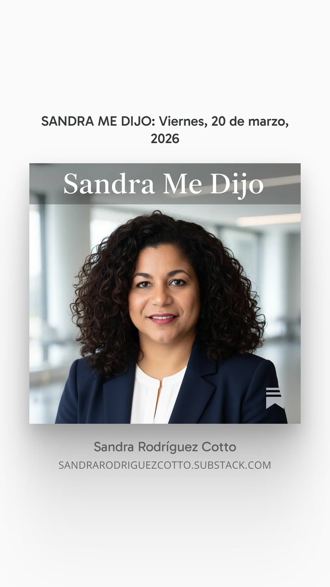 SandraRodríguezCotto tweet media