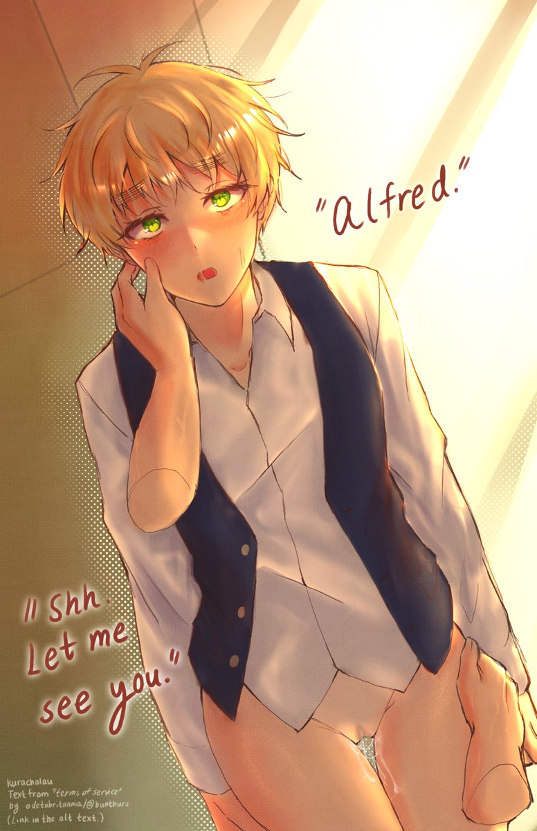 💕terms of service (@/bunthurs's maid AU)
#べいえい #USUK