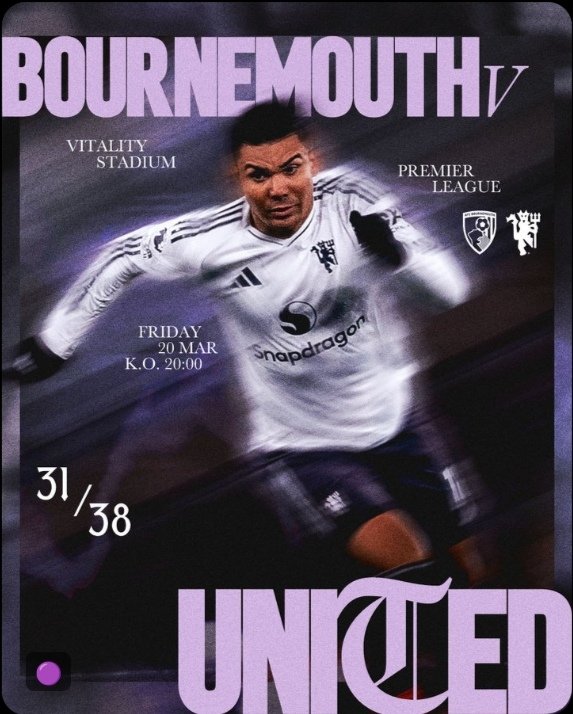 central52481's tweet image. Manchester United plays football again today 😋😇

🏆Premier league 
🏟️Vitality stadium 
🆚Bournemouth 
Let's go get the win reds❤️👹

#premierleaguematchday #reddevils