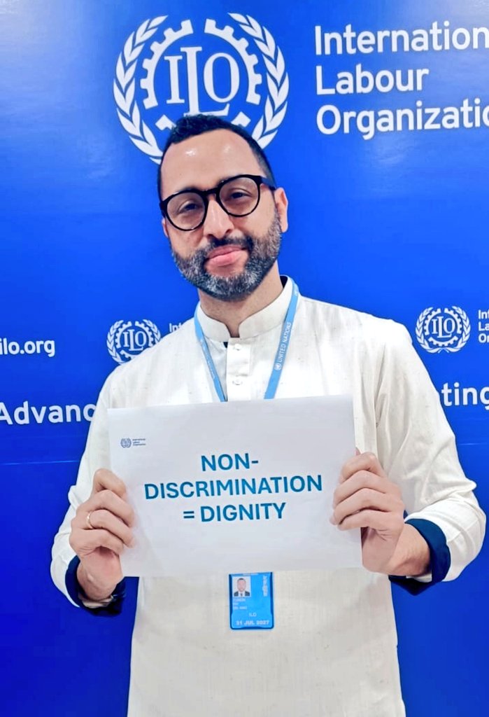ilobangladesh's tweet photo. What’s #NonDiscrimination in 🇧🇩? 🧐
Led by our Country Rep @MaxTunonILO, we’re advocating for the #DecentWork Agenda! 🌎✨ 
By backing BLA Secs 332A, 345 &amp; 345A-C + key ratifications, we're making work safer &amp; better for all 🙅‍♀️
We stand for #C111! ✊🇧🇩
#IWD2026 #GenderEquality https://t.co/0hQfNZvsrd
