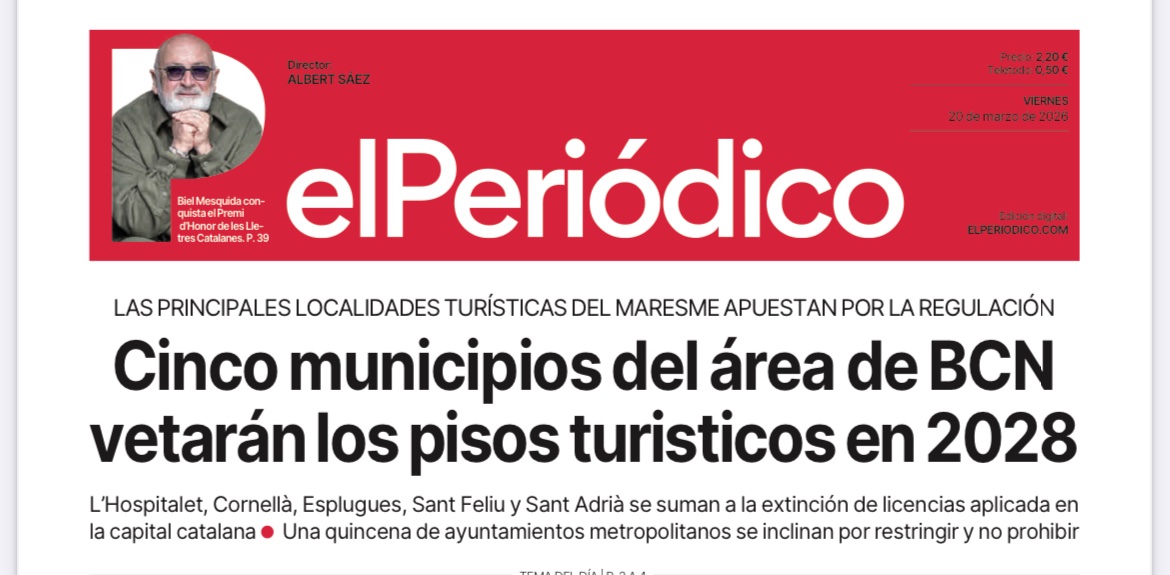 Per què <a href="/santjustcat/">santjustcat</a> no veta també els pisos turístics?