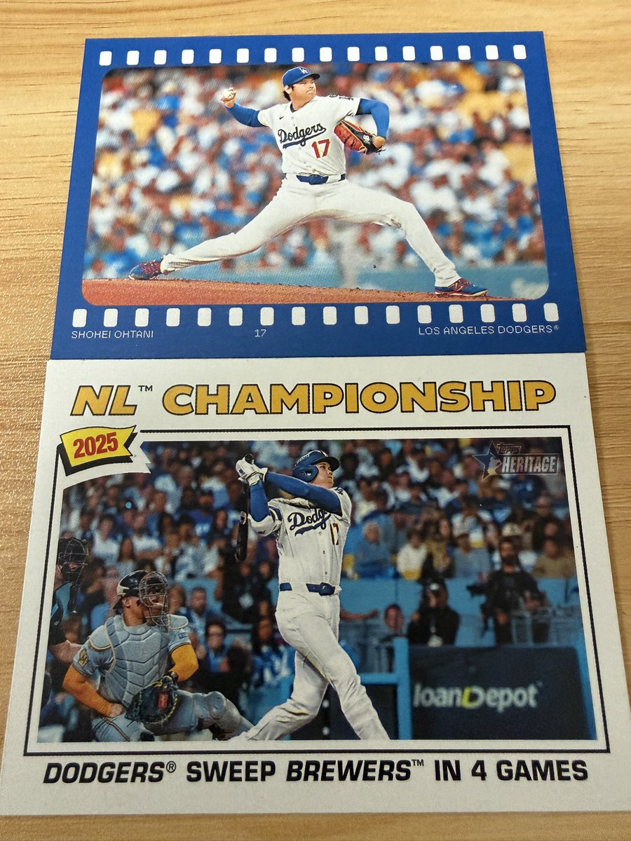 f8Nmhg2MYg98256's tweet image. @BROTHERS_KAZU さんのところで買うと当たると噂を聞いて🫢
早く届けてくれてありがとうございました！
大谷さんの映画のワンシーンみたいなインサート嬉しい！
オートはレジェンドのCARTON FISK!
そろそろ現役のオートくれよ…
知らないレジェンドのオートはもうええて…
あとギザギザカードも出た笑