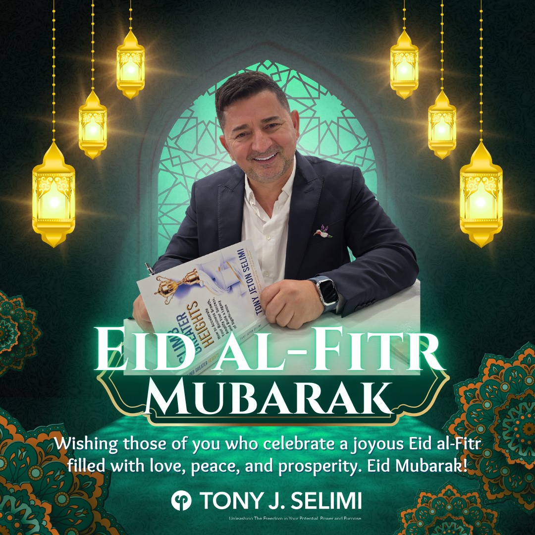 Tony J. Selimi - "The DIOR" of Human Potential tweet media