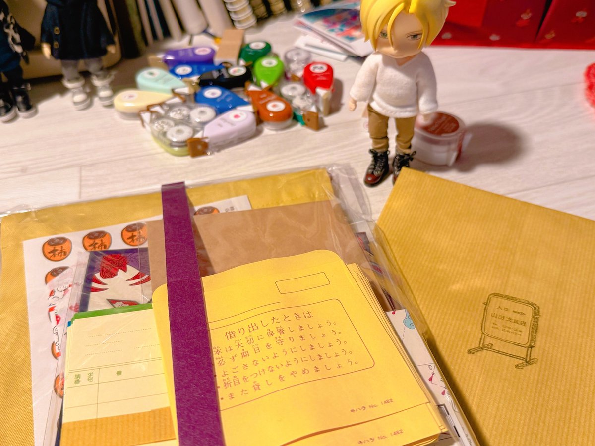 憧れの文具店でお買い物（通販）
いつか実店舗に伺ってみたいものです✑