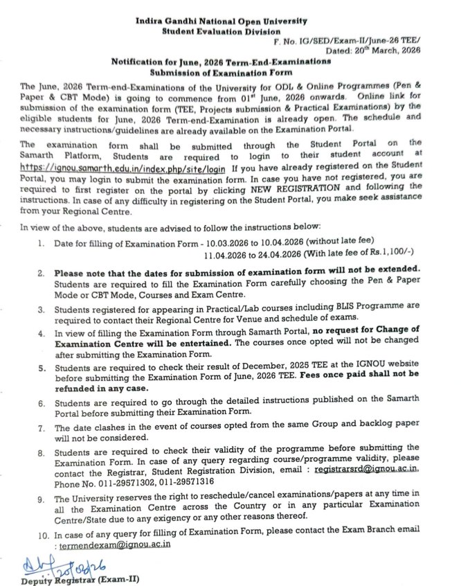 IGNOU RC Varanasi tweet media