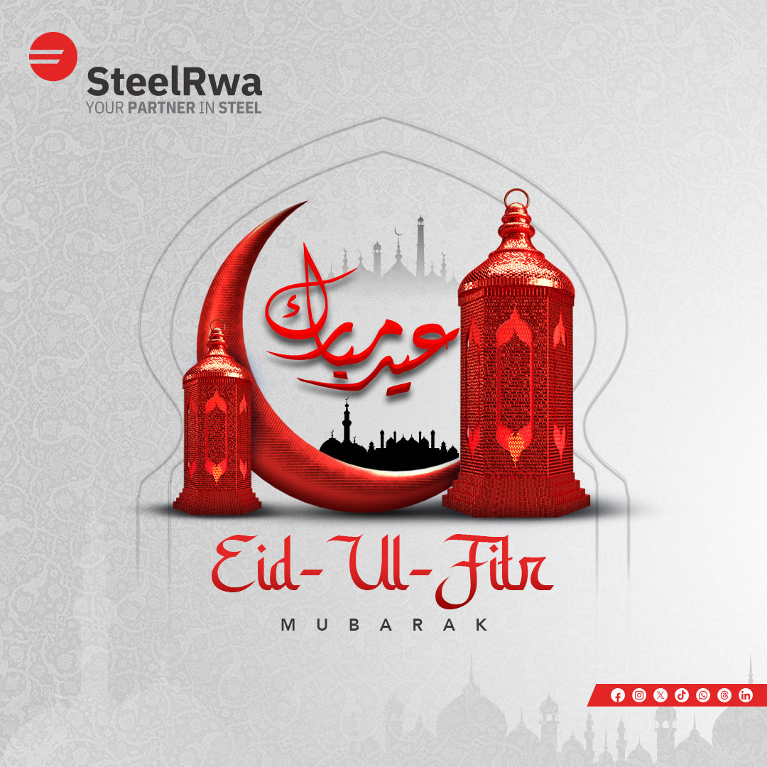 SteelRwa_'s tweet photo. Eid Mubarak! 🌙

As we celebrate the end of Ramadan, may this day remind us of the power of faith, kindness, and togetherness. Wishing everyone a joyful and blessed Eid. https://t.co/uyJXcW82CK