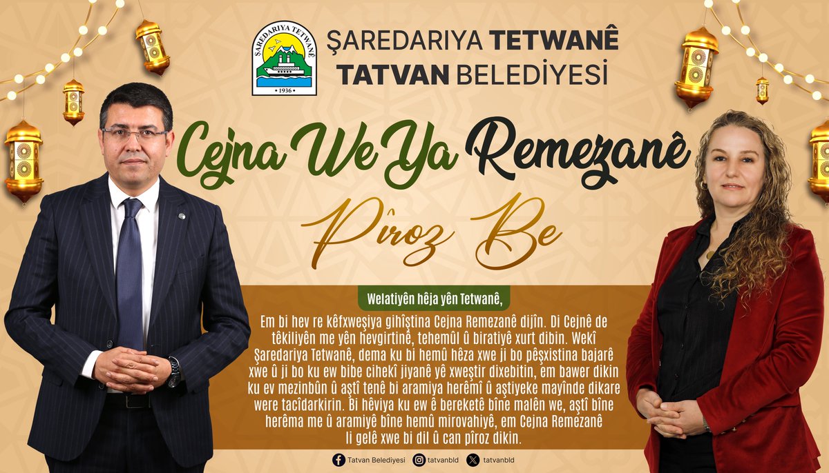 Tatvan Belediyesi tweet media