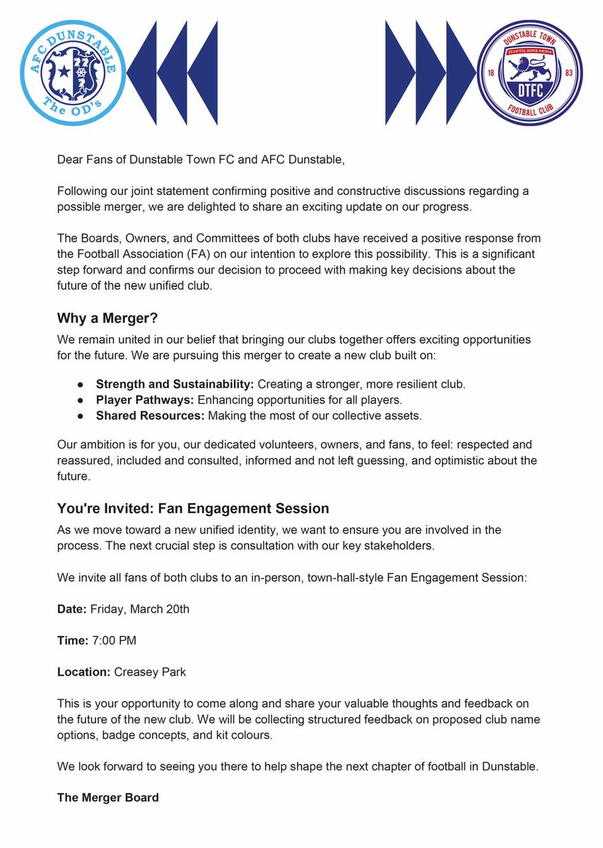 AFC Dunstable tweet media