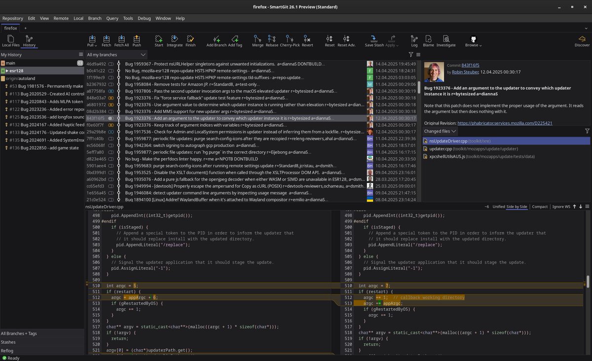 SmartGit tweet media
