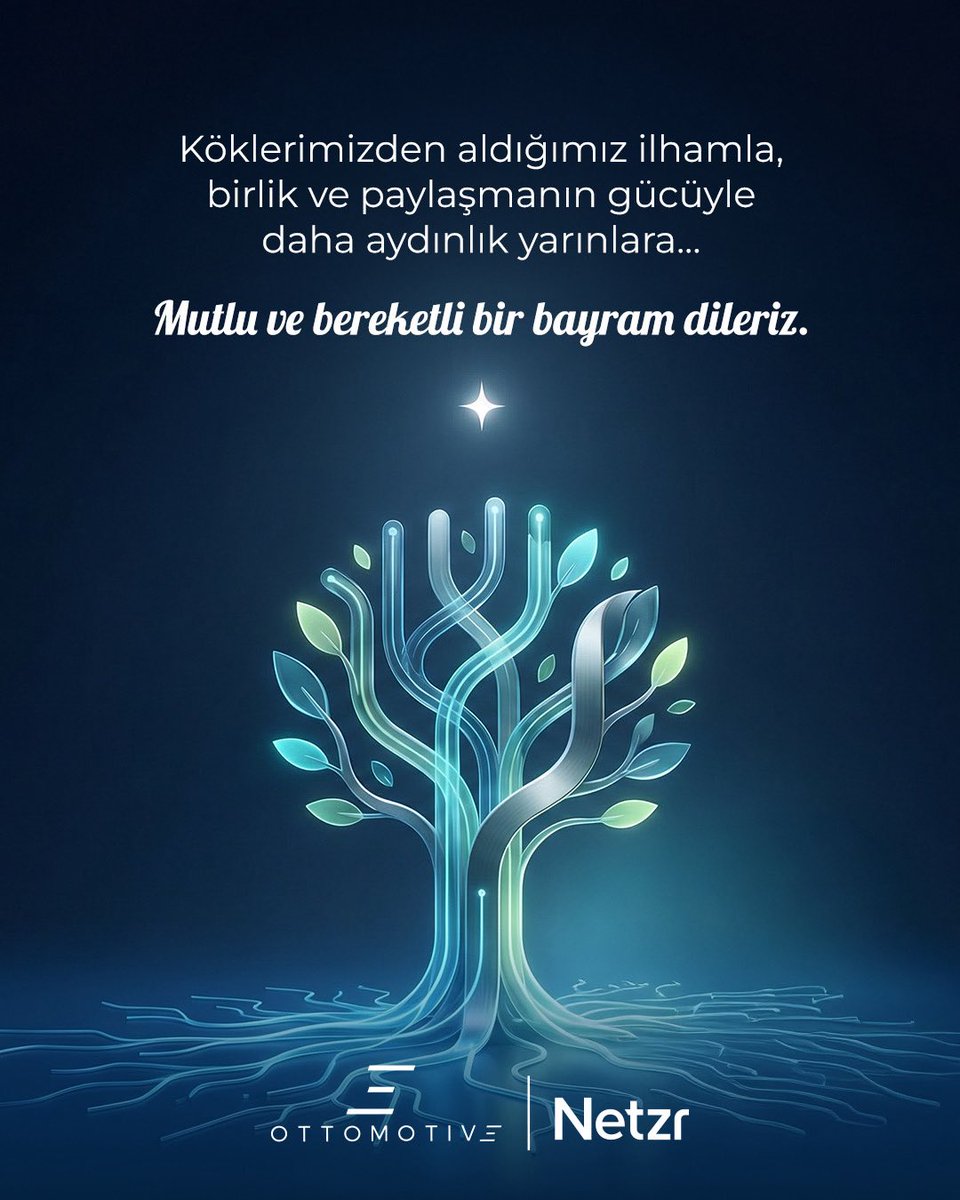 netzrtechnology's tweet photo. Bizi biz yapan değerler, paylaştıkça büyüyen başarılar ve birlikte kurduğumuz güçlü bağlar… K��klerimizden aldığımız güçle, geleceğe ışık tutmaya devam ediyoruz.
 
#RamazanBayramı #BirlikVeBeraberlik https://t.co/1J2NCnZVVM