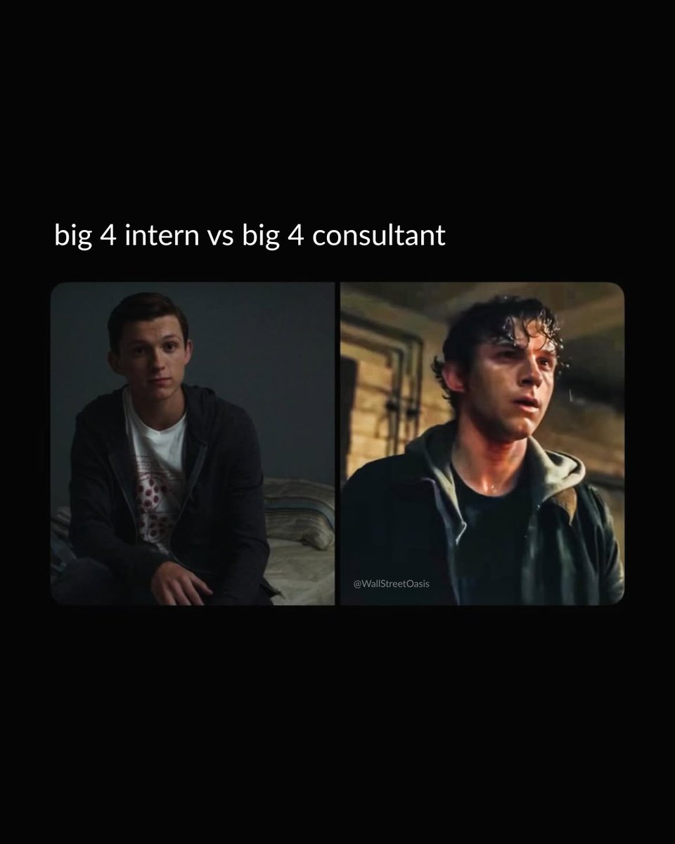 WallStreetOasis's tweet image. 😭 Real...
-----
🤷‍♀️ Thousands want consulting. Few break in. 🤩 WSO Academy shows you how to actually stand out and land the offer.

🎯 Apply to WSO Academy now 👉 wallstreetoasis.com/academy/applic… 🔗

#managementconsulting #consulting #consultant #memes