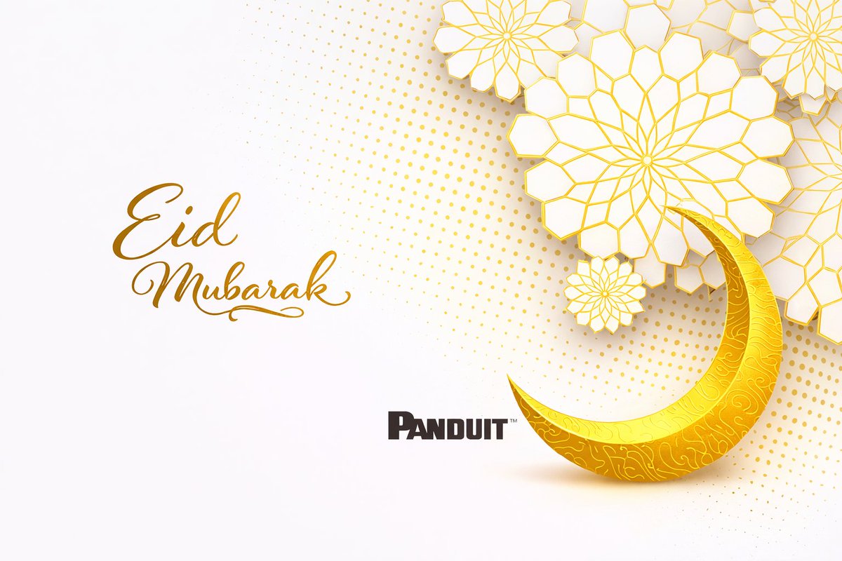 Wishing our customers, partners, and colleagues a peaceful and joyful Eid al-Fitr.
Eid Mubarak from Panduit.