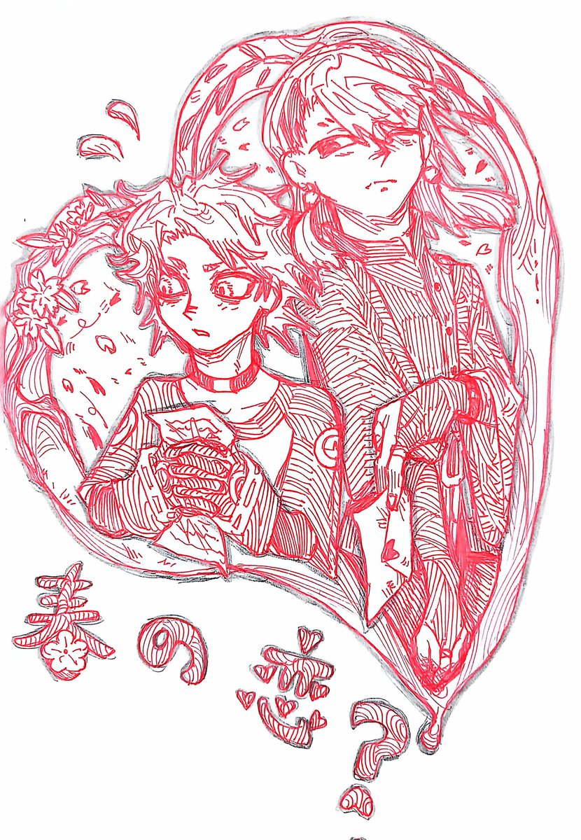 💌👹🐺

其实路德手上的是道歉信。
#ザンルド 
#znrd