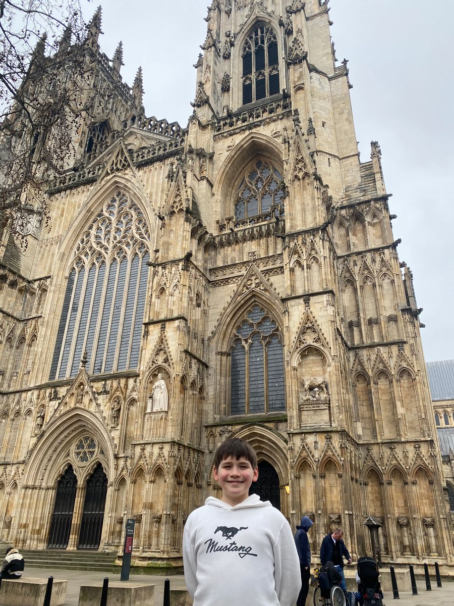 MethodyBelfast's tweet image. Well done to Wilfred, Form 2, who is the youngest member of Hillsborough’s bell ringing team. He went to York to ring bells in Selby Abbey, St Olave's, St Wilfrid’s and at York Minster, where the bells are the world's 4th heaviest. 

#MCB #Methody #MadetoLead