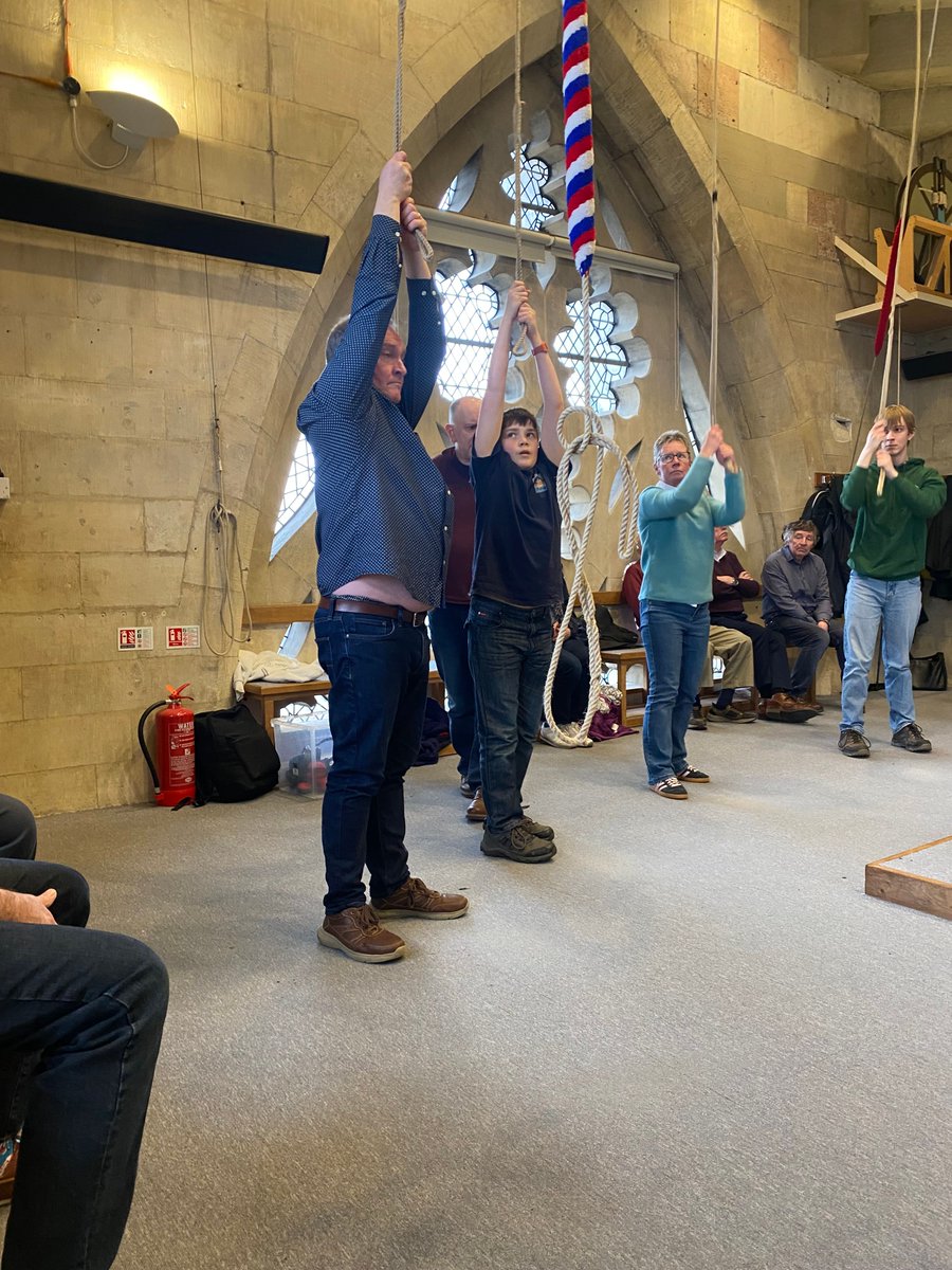 MethodyBelfast's tweet image. Well done to Wilfred, Form 2, who is the youngest member of Hillsborough’s bell ringing team. He went to York to ring bells in Selby Abbey, St Olave's, St Wilfrid’s and at York Minster, where the bells are the world's 4th heaviest. 

#MCB #Methody #MadetoLead