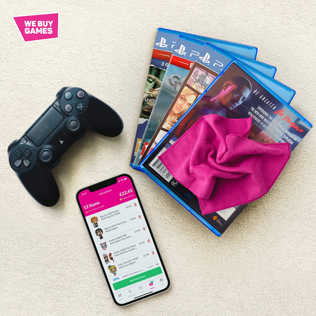 WeBuyGames_'s tweet image. Spring is here! 🌸

Get ahead with your spring cleaning and trade in your old games for instant cash using WeBuyGames 👾💷

#webuygames #springcleaning #makemoney