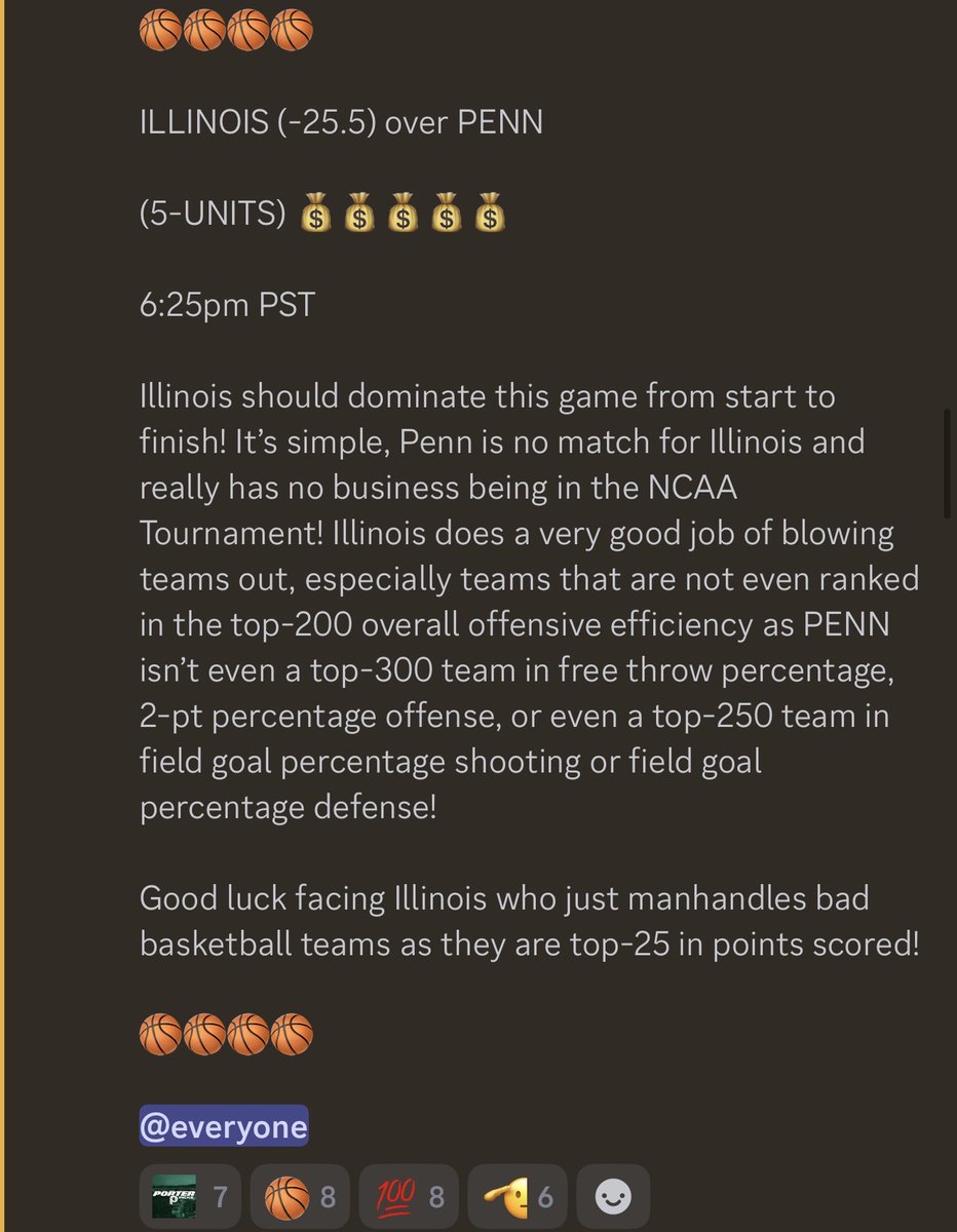 Porter Picks tweet media