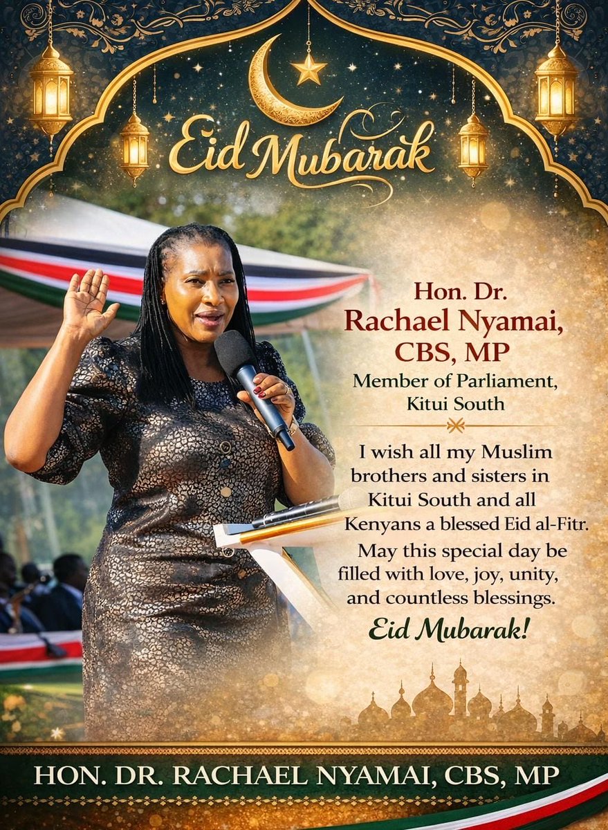 Hon Dr. Rachael K. Nyamai, CBS. tweet media