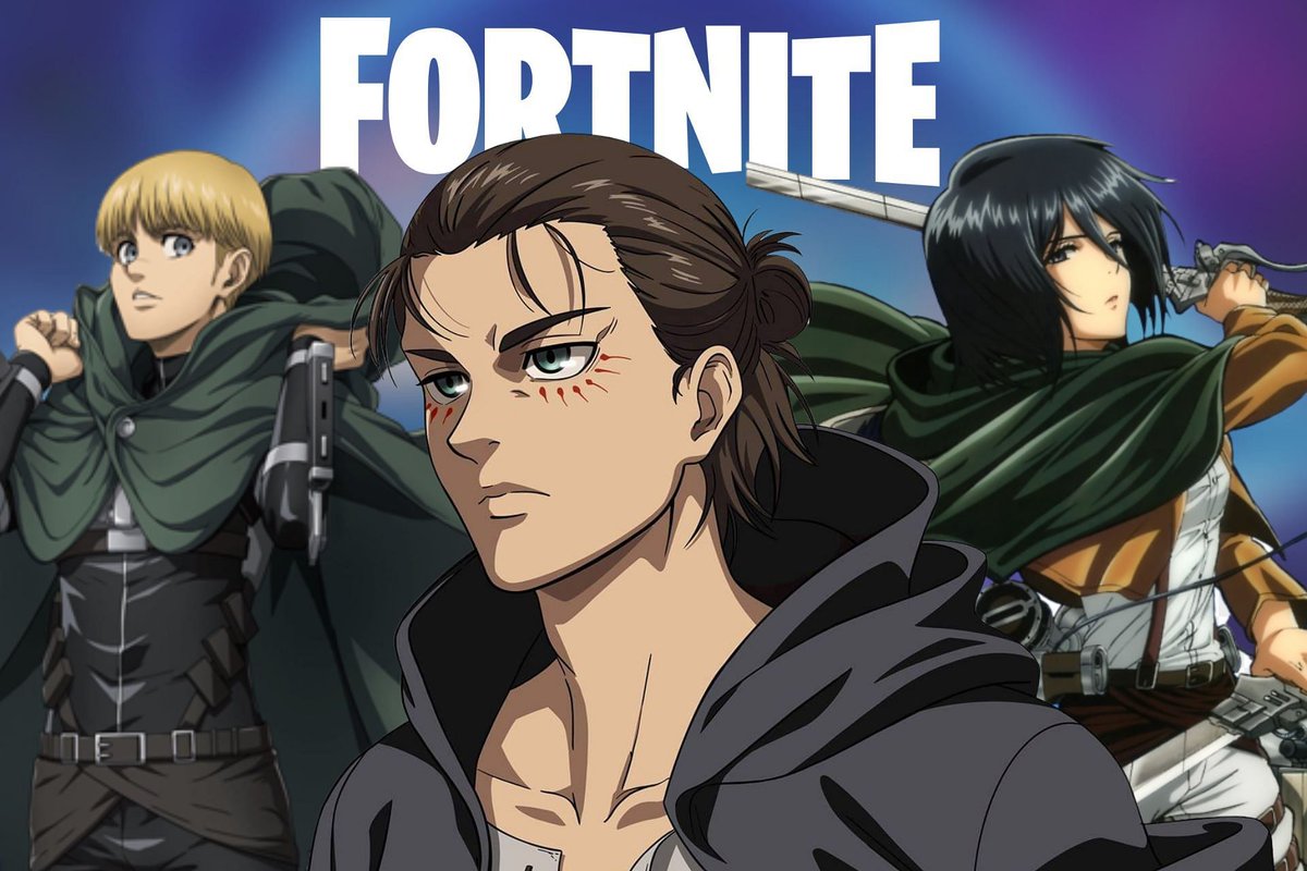 Is Attack on Titan back in Fortnite tweet media