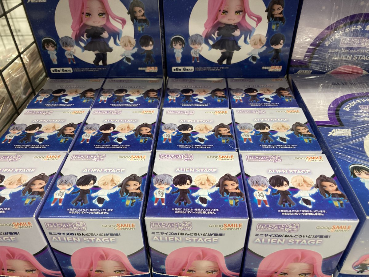 グッズ入荷情報】 「ALIEN STAGE」より ✨ねんどろいどさぷらいず