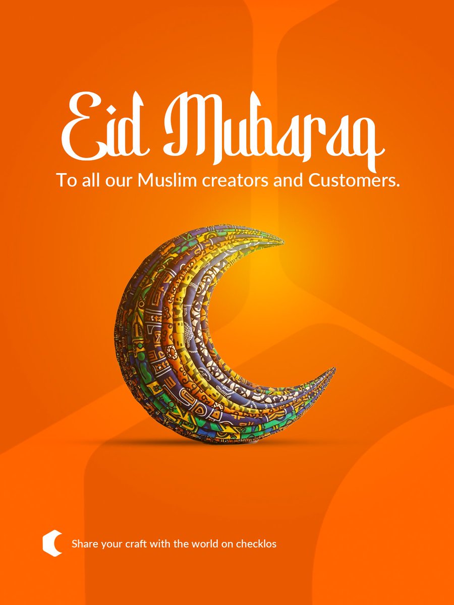 Checklos__'s tweet image. Eid Mubarak to our Muslim creators and customers 🌙✨

Celebrating the hands behind the craft and the stories they share with the world.

Wishing you joy, peace, and growth this season 🤍
#Checklos #EidMubaraq #AfricanCreators