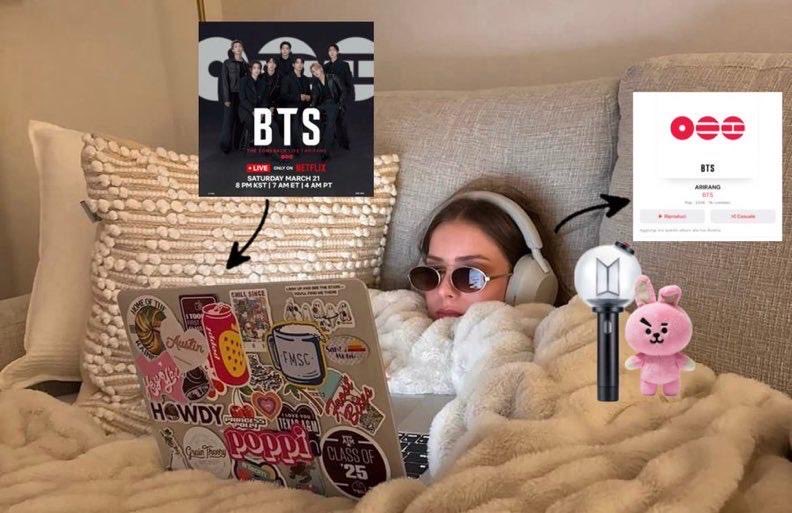 𝑬𝒗𝒂 is seeing BTS!✨🇵🇸 tweet media