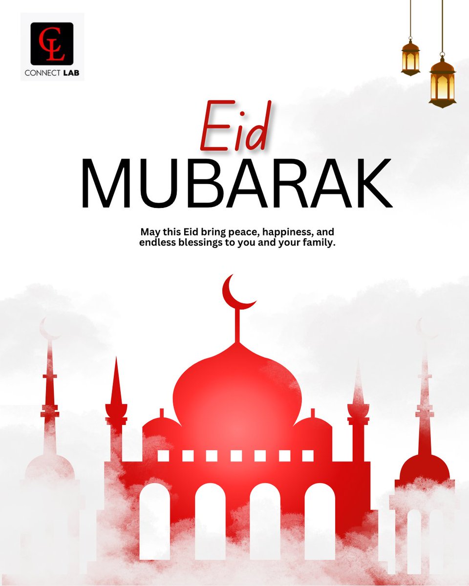 Connectlab_Afr's tweet photo. Eid Mubarak!🌙✨

Wishing you peace, happiness, and meaningful connections this season. May this celebration inspire kindness, generosity, and impact in all we do.

From all of us at Connect Lab Africa 🤍

#connectlabafrica #eidmubarak #CelebrateTogether #peaceandjoy #happyeid https://t.co/cj2ltp0OrM