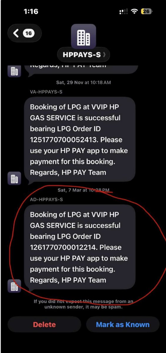 rkbhumca's tweet photo. @HPCL @MoPNG_eSeva @PetroleumMin @CMD__HPCL @PMOIndia Urgent: Fake/ghost LPG delivery! Consumer No 2125177070000036, Ref 1261770700012214, VVIP HP Gas Service, Indirapuram Ghaziabad. SMS + HP Pay shows delivered but NO cylinder. NCH 8899263 ignored. Distributor not responding. Request immediate delivery + investigation. HP Customer Support Complaint Reference No: 181770  @jagograhakjago  #HPGas #LPGComplaint