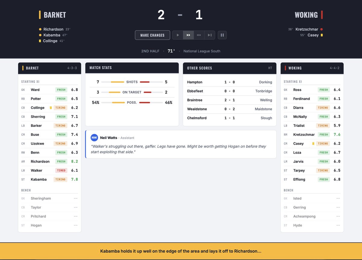 Out of Context Football Manager tweet media