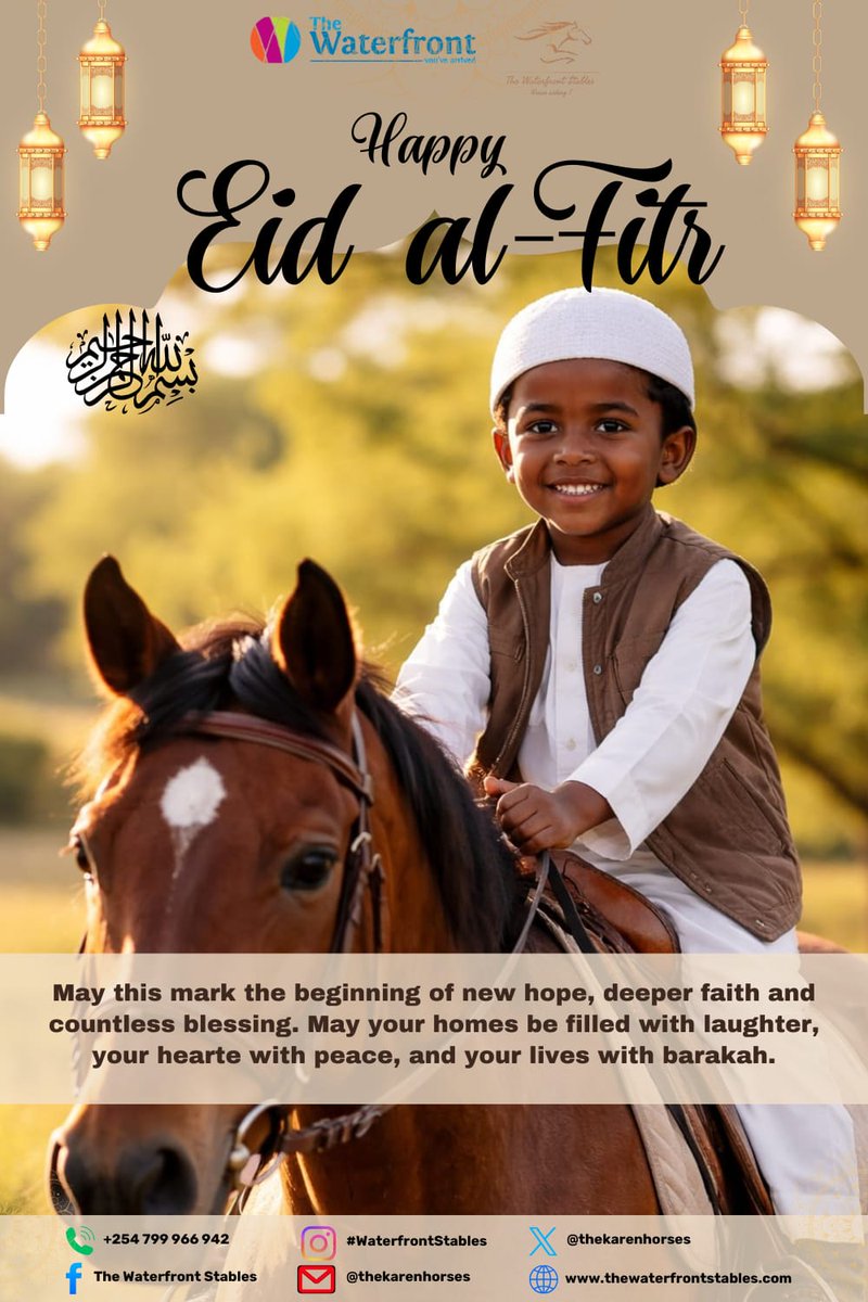 thekarenhorses's tweet photo. May this mark the beginning of new hope, deeper faith and countless blessing. May your homes be filled with laughter, your hearts with peace, and your lives with barakah.

For lessons 📲Call/WhatsApp 0799966942 https://t.co/zNd80vV0aM
