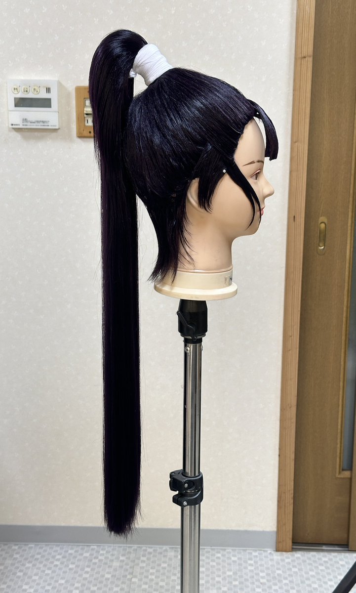 忍たま 乱太郎 立花 仙蔵 風ウィッグセットをさせて頂きました 忍たま 乱太郎 立花 仙蔵 風ウィッグセットをさせて頂きました