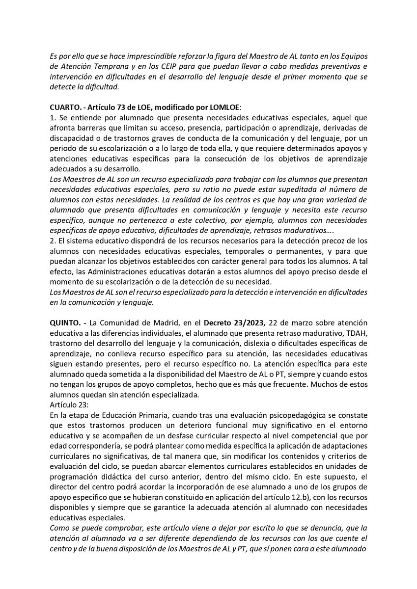 Educación CCOO Madrid tweet media