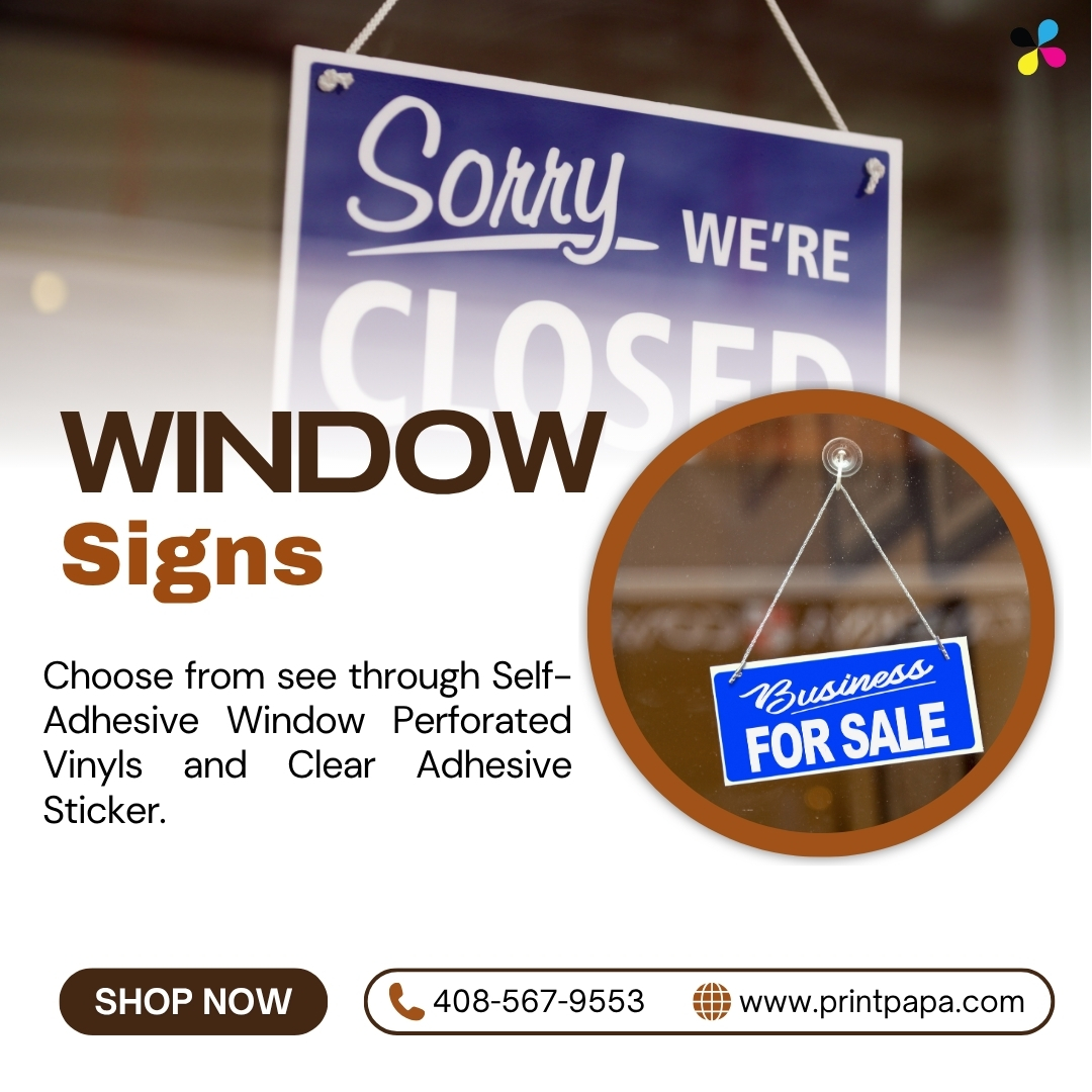 printpapa's tweet image. Turn your storefront into a powerful marketing tool with custom window signs! Eye-catching, durable, and perfect for promotions or business info. Make your message visible and impactful today.
Visit: printpapa.com/eshop/pc/Windo…

#WindowSigns #CustomPrinting #PrintPapa