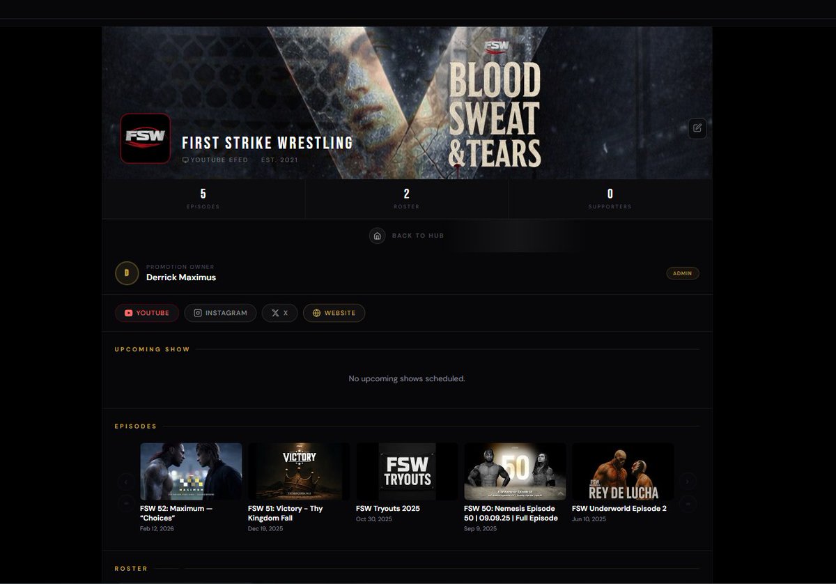 First Strike Wrestling tweet media