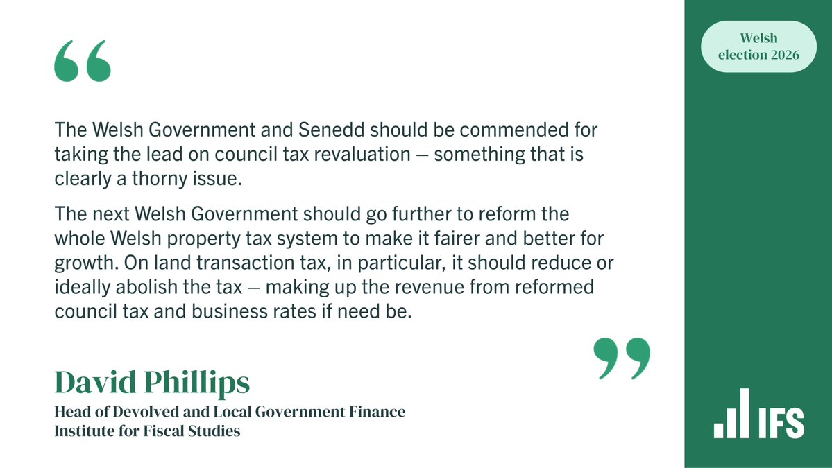 Institute for Fiscal Studies tweet media