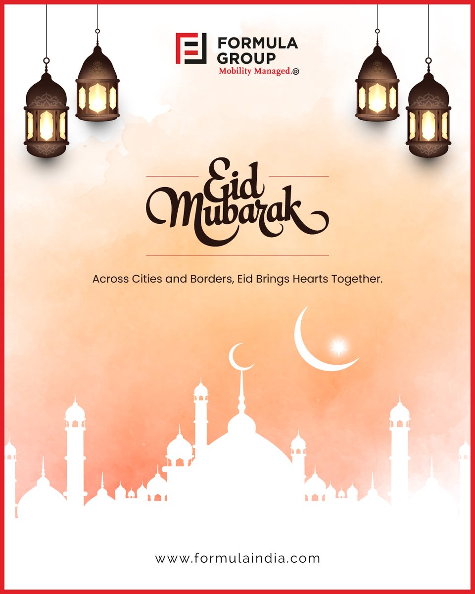 formulaindia's tweet photo. Eid Mubarak from all of us at 𝗙𝗼𝗿𝗺𝘂𝗹𝗮 𝗚𝗿𝗼𝘂𝗽

𝗪𝗶𝘀𝗵𝗶𝗻𝗴 𝘆𝗼𝘂 𝗮𝗻𝗱 𝘆𝗼𝘂𝗿 𝗹𝗼𝘃𝗲𝗱 𝗼𝗻𝗲𝘀 𝗷𝗼𝘆, 𝗽𝗲𝗮𝗰𝗲, 𝗮𝗻𝗱 𝗽𝗿𝗼𝘀𝗽𝗲𝗿𝗶𝘁𝘆.

#EidMubarak #FormulaGroup #TogetherAcrossBorders #GlobalConnections #FestiveSpirit #CorporateCulture https://t.co/xO05dsaChB