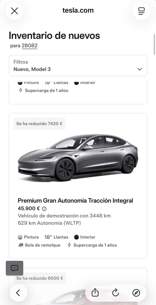 Tesla News España tweet media