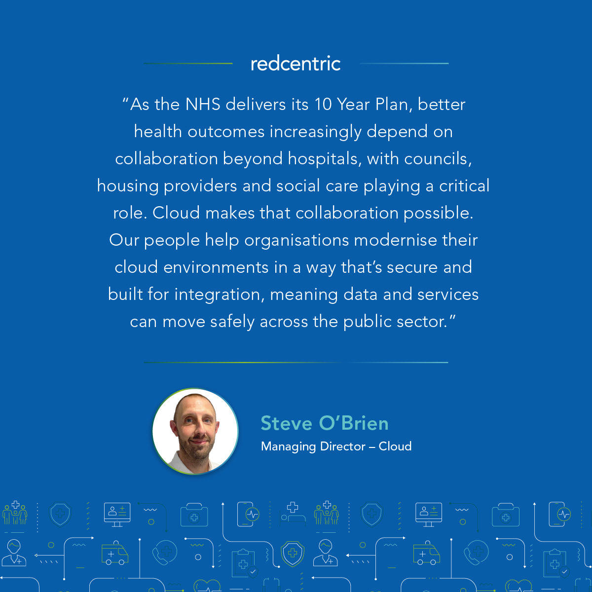 Redcentric tweet media