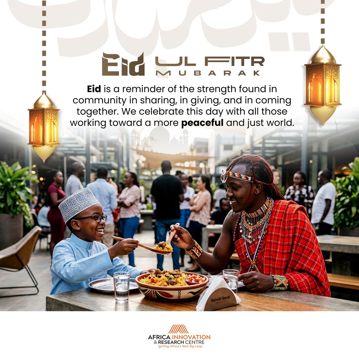 Sending warm wishes to all those celebrating today. May your Eid be beautiful and your blessings abundant.

airce.org