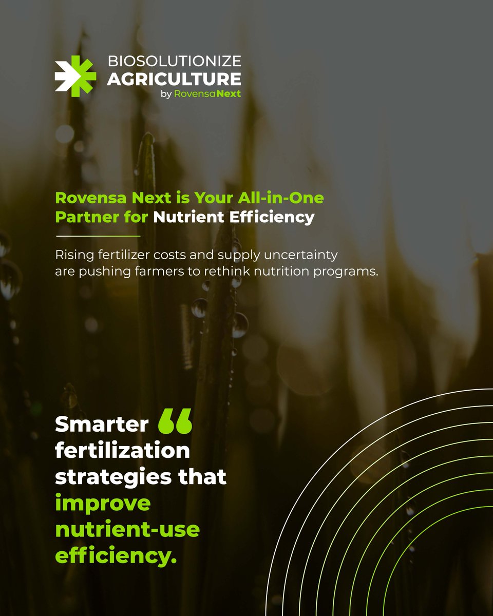 Rovensa Next | Biosolutions tweet media