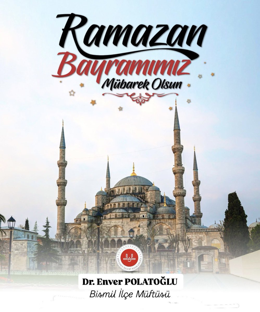 Ramazan Bayramımız Mübarek Olsun.
#RamazanBayramı